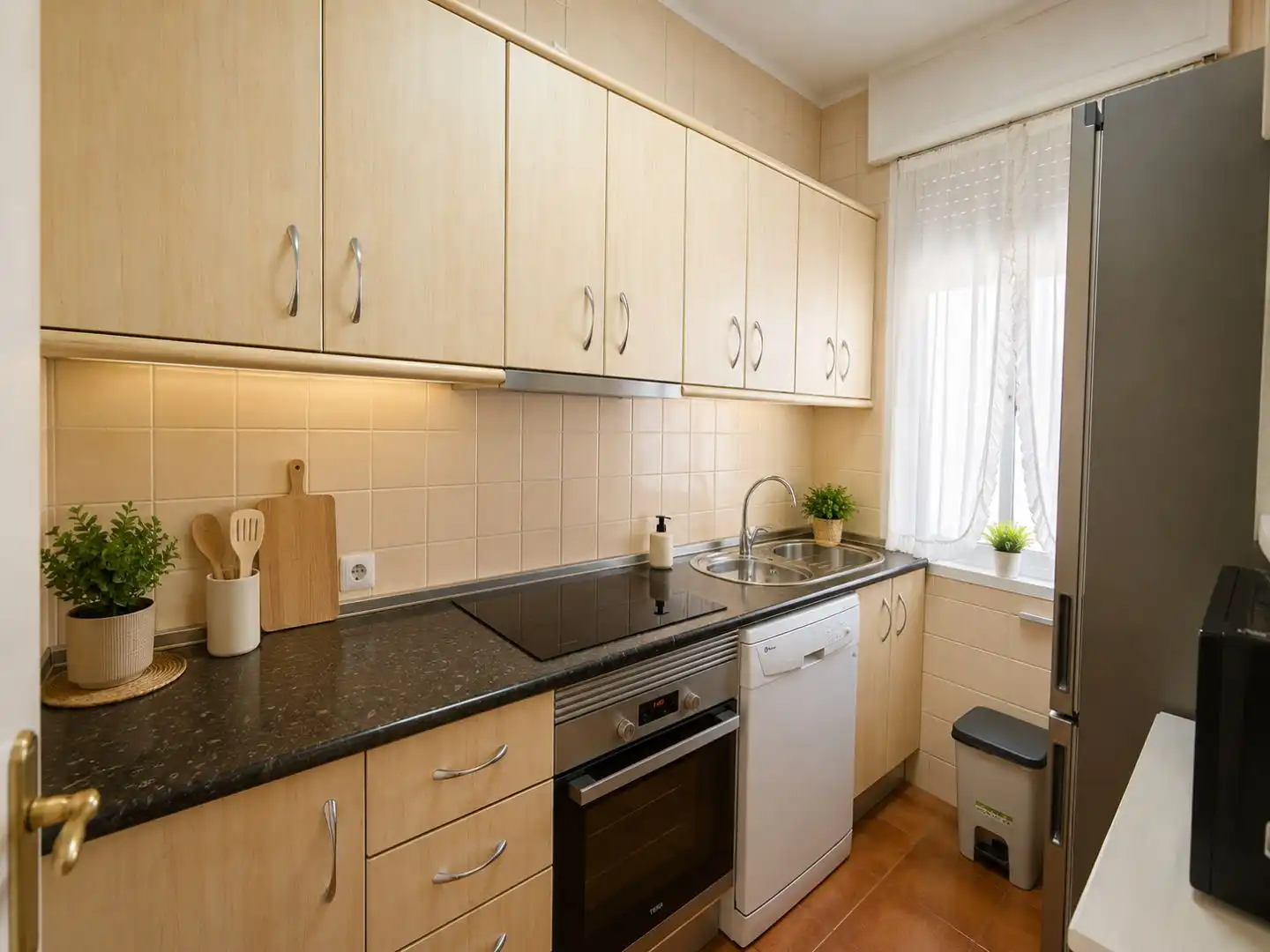 Cocina de Piso en venta en Málaga Capital con Aire acondicionado, Terraza y Balcón