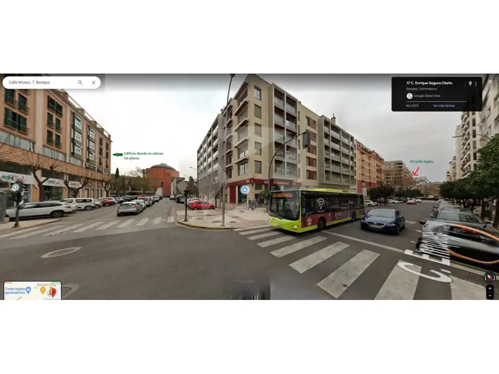 Garage for rent in Calle Del Museo, Pardaleras