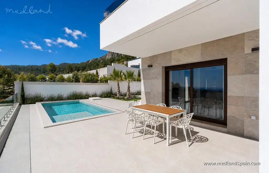 Xalet amb piscina en venda a Balcón de Ponoig - Polop Paradis - Polop Hills, imagen 13