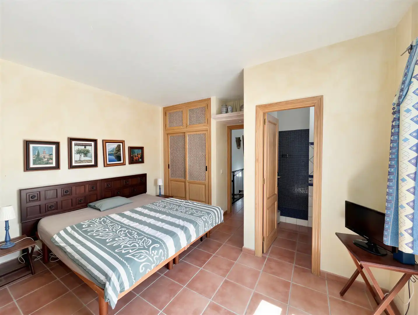 Schlafzimmer von Country house zum Verkauf in Andratx mit Klimaanlage, Heizung und Abstellraum