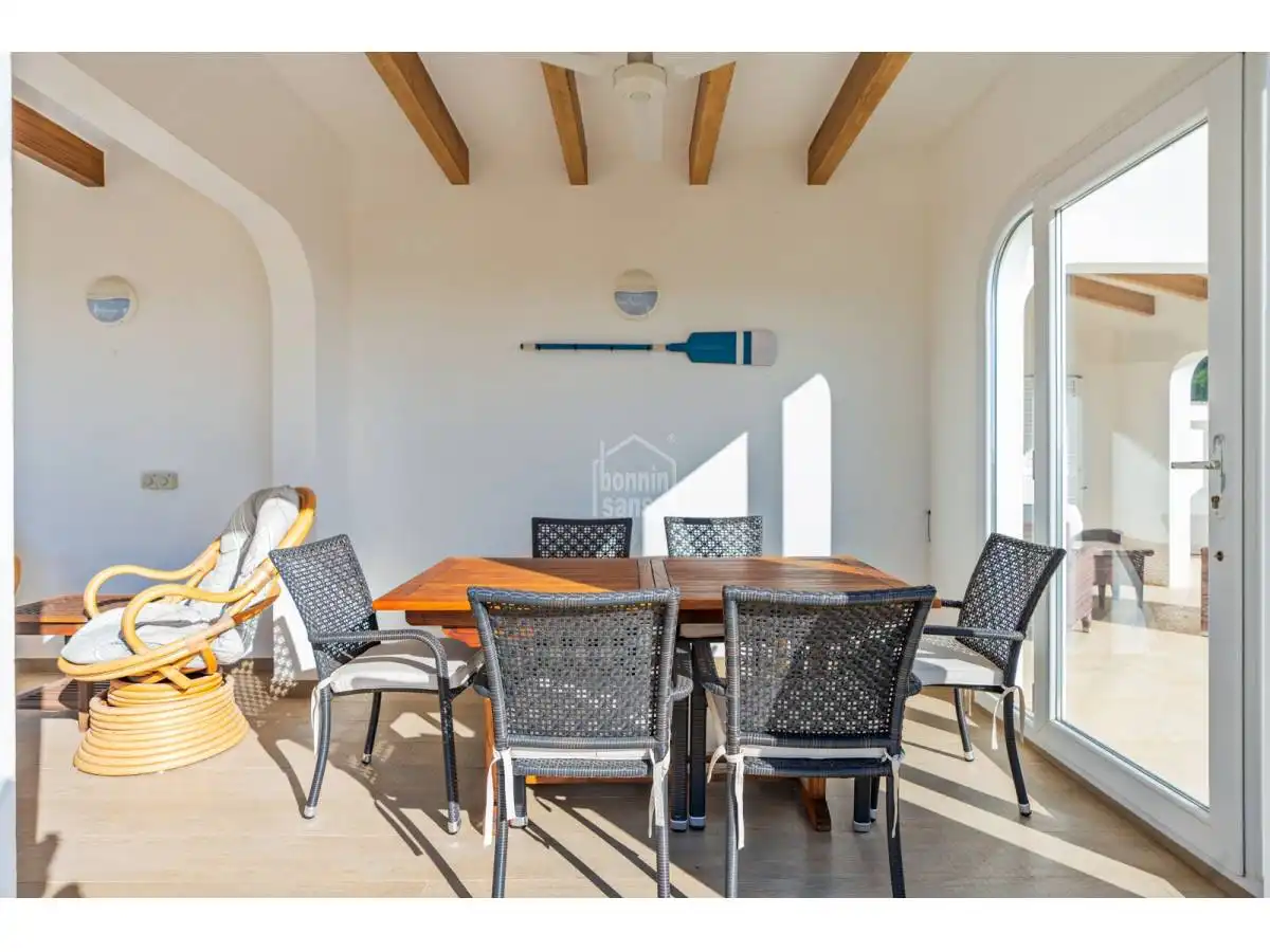 Dining room of Houses for sale in Sant Lluís  with Heating, Private garden and Terrace