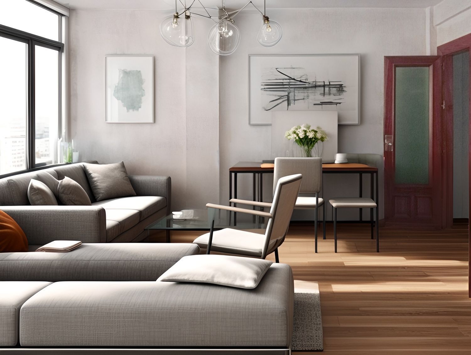 Living room of Flat for sale in  Almería Capital