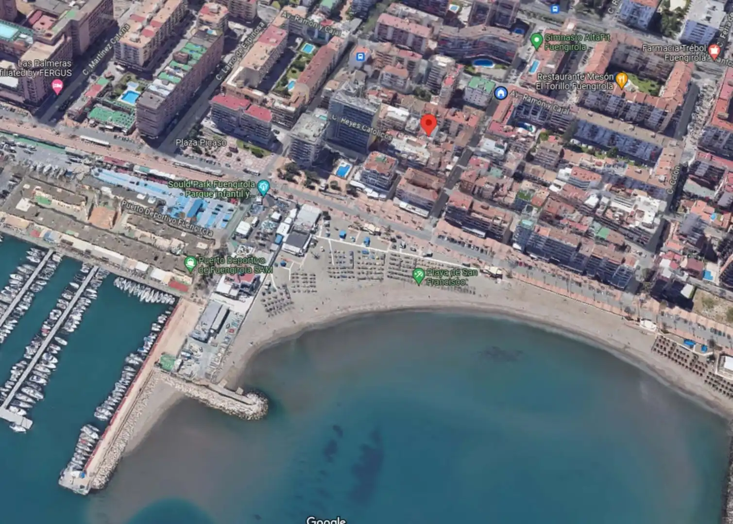Exterior view of Flat for sale in Fuengirola  with Air Conditioner, Heating and Terrace