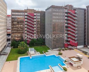 Exterior view of Apartment to rent in  Madrid Capital  with Air Conditioner, Heating and Terrace