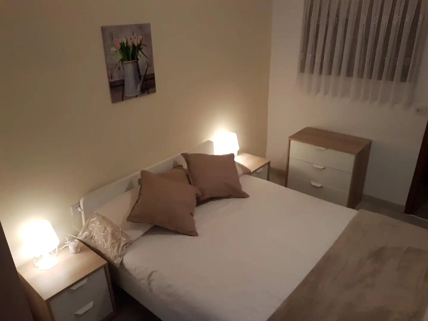 Schlafzimmer von Einfamilien-Reihenhaus zum Verkauf in Melide