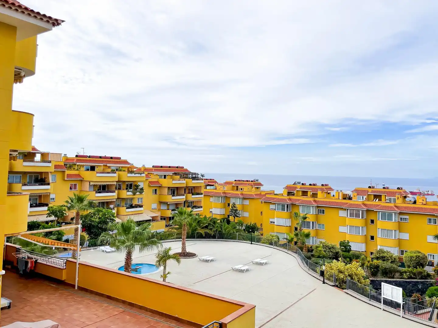 Vista exterior de Apartamento en venta en Santiago del Teide con Jardín privado, Terraza y Trastero