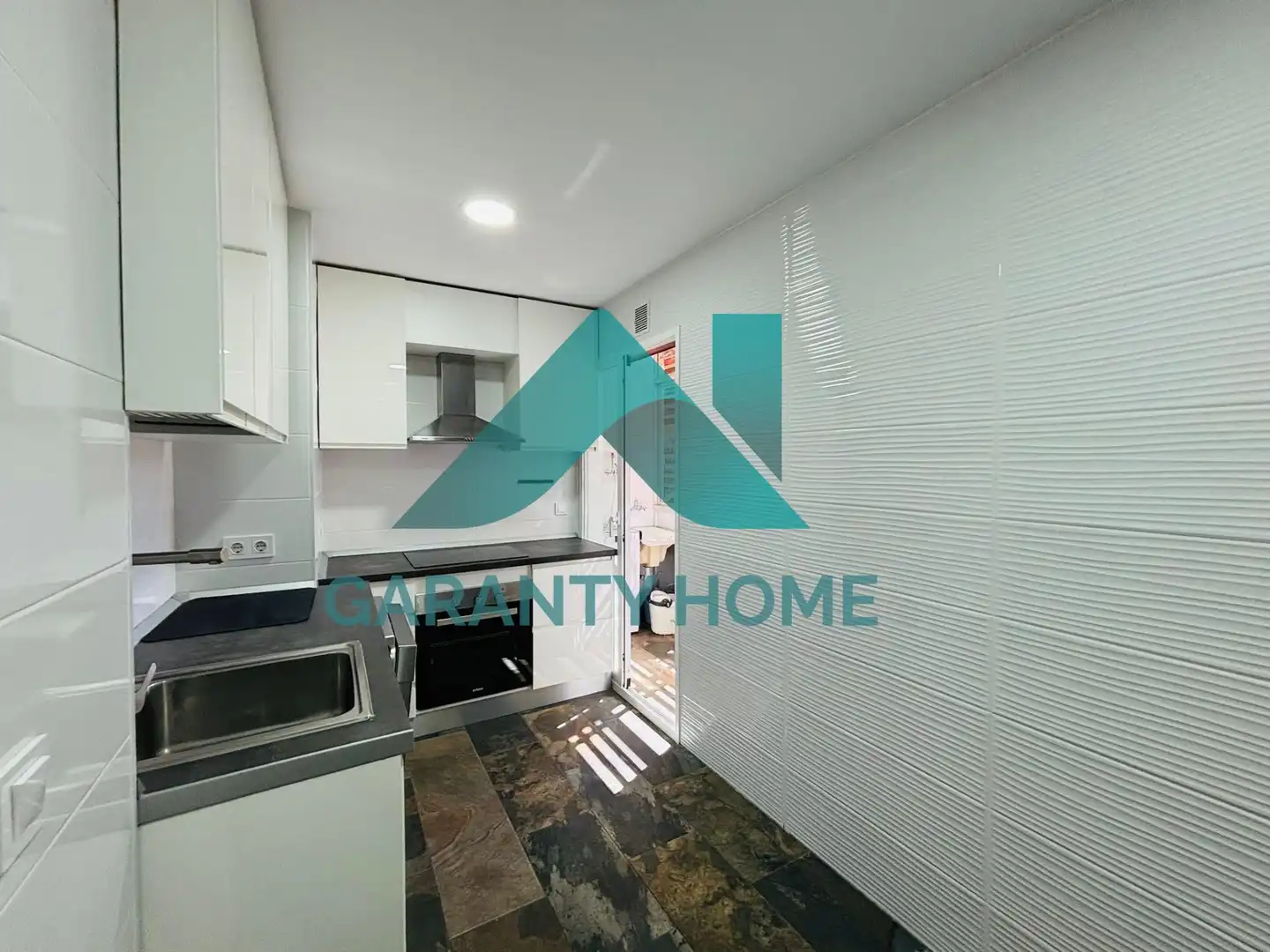 Kitchen of Flat for rent in Cáceres  with Air Conditioner and Furnished