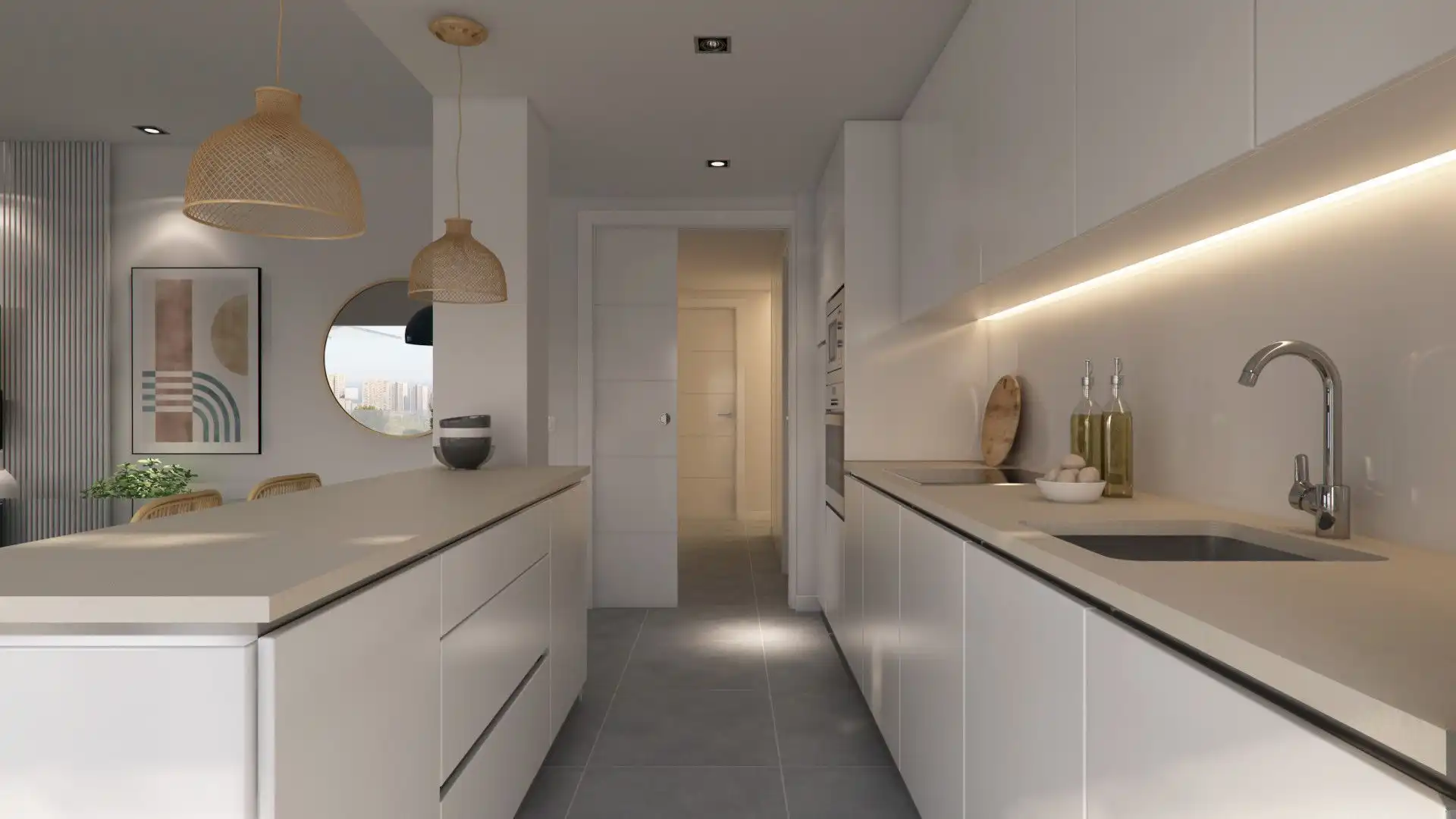 Appartamento con piscina in vendita a Balcón de Finestrat - Terra Marina, imagen 4