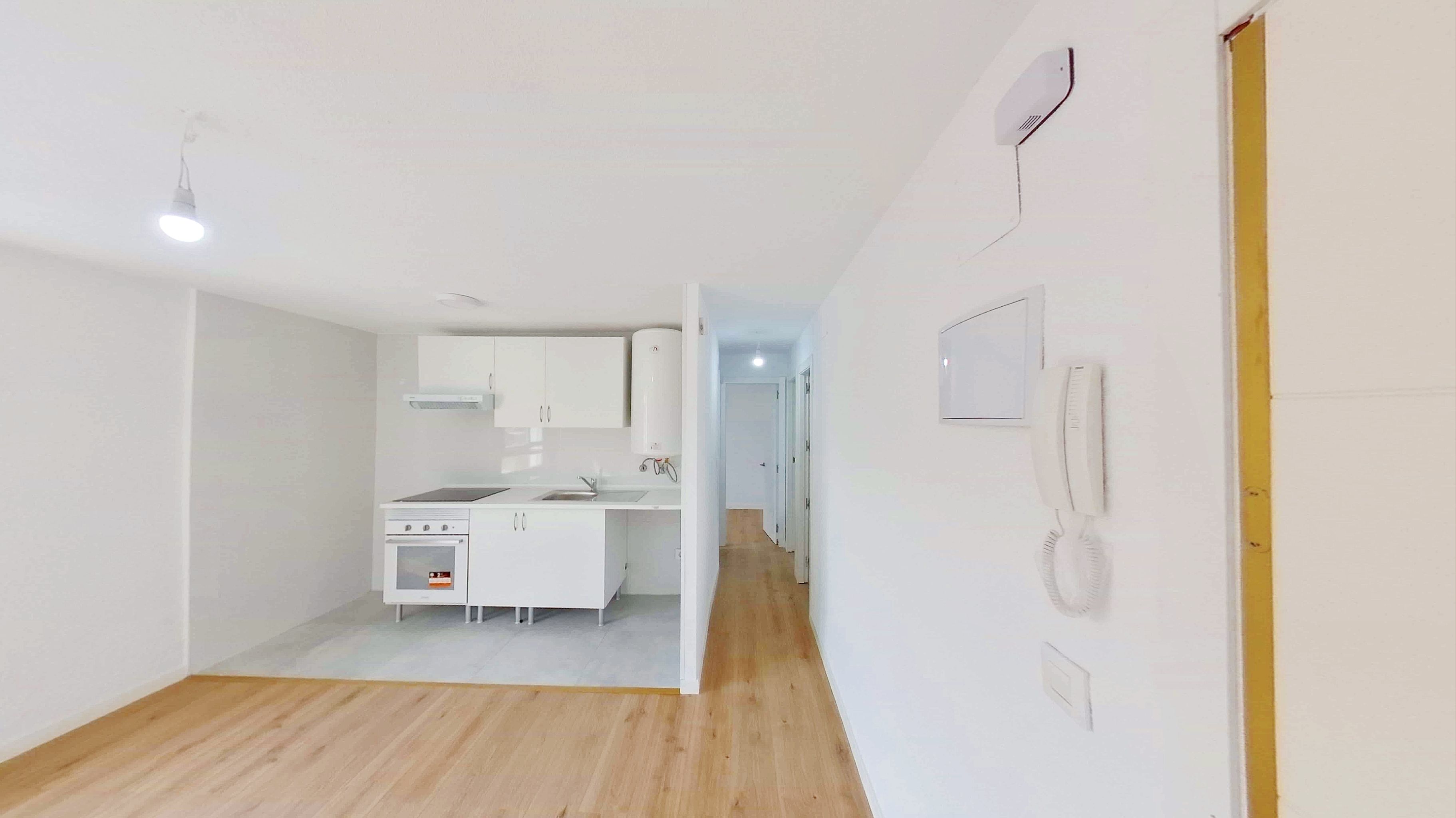 Kitchen of Flat to rent in  Madrid Capital  with Heating, Oven and Pets allowed
