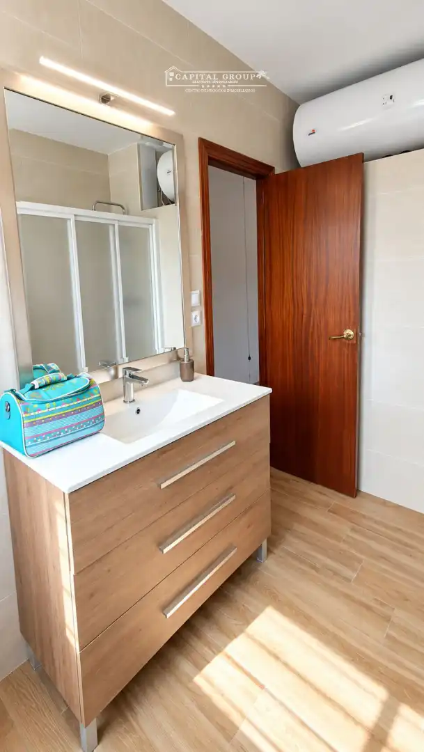 Bathroom of Houses for sale in Punta Umbría  with Private garden, Terrace and Furnished