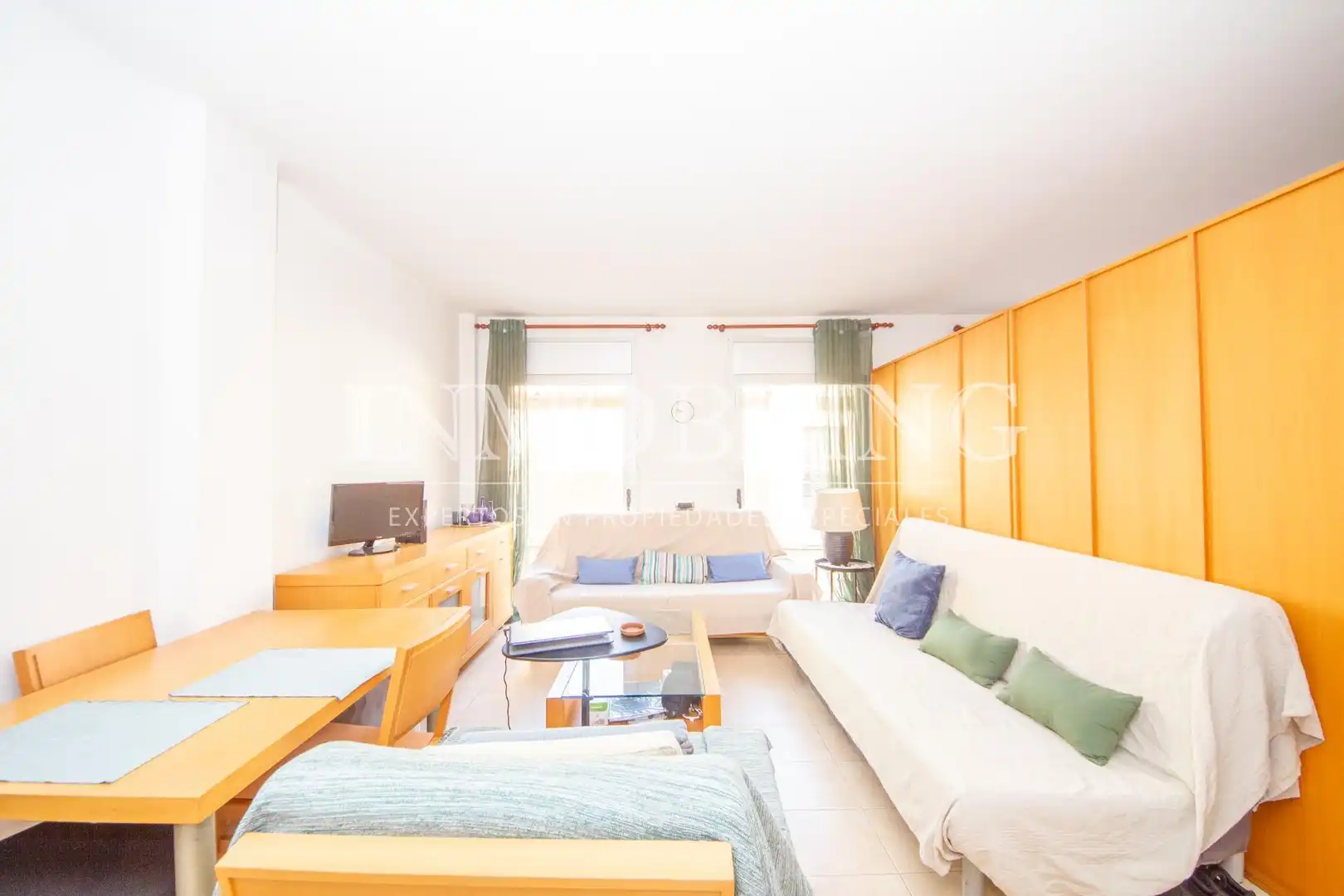 Sala de estar de Piso en venta en Mataró con Amueblado