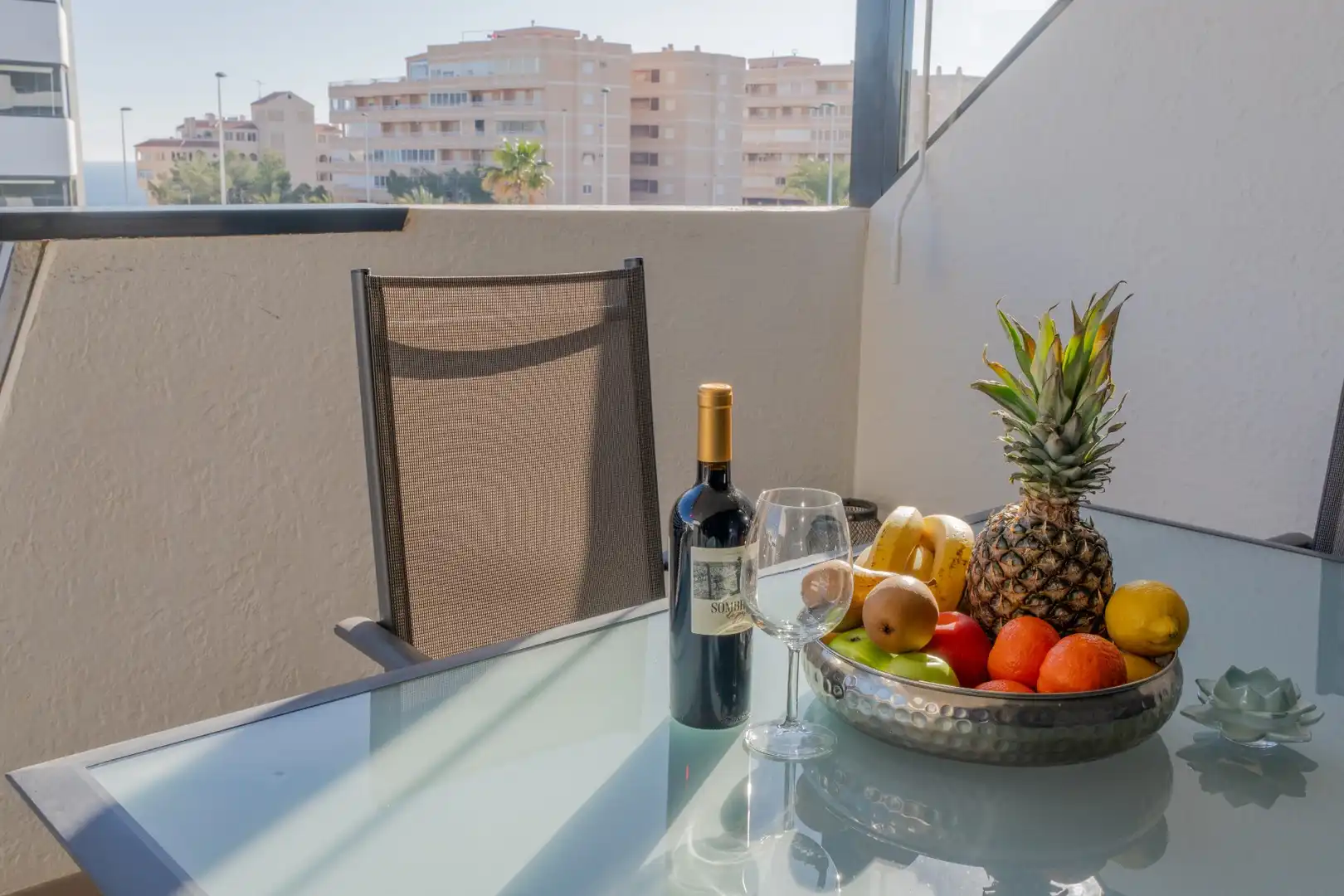Terraza de Apartamento en venta en Elche / Elx con Calefacción, Terraza y Piscina