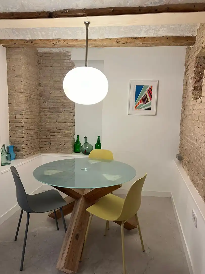 Dining room of Ground floor for rent in Valencia  with Air Conditioner and Furnished