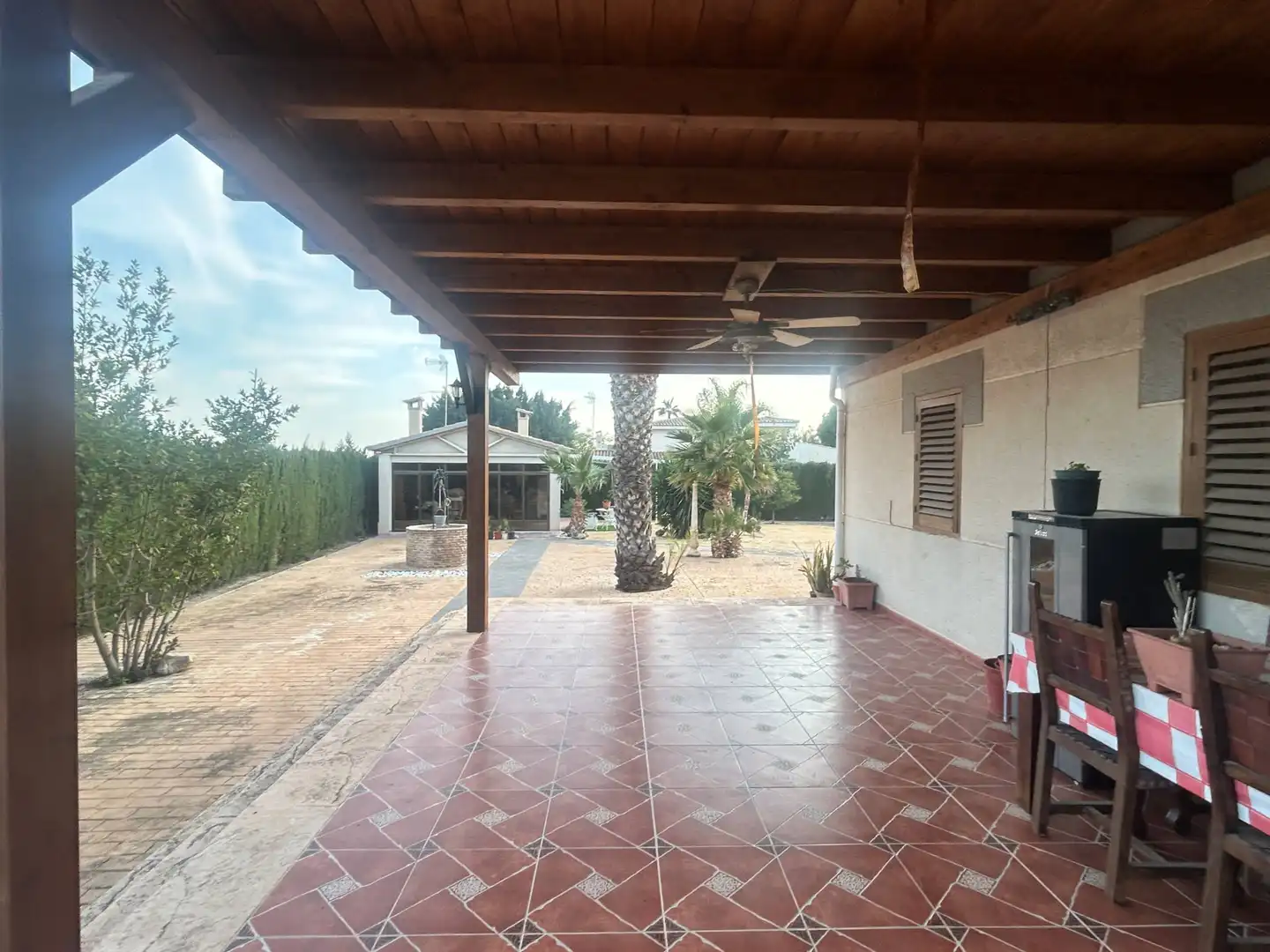 Garden of Houses for sale in Elche / Elx  with Air Conditioner, Heating and Private garden