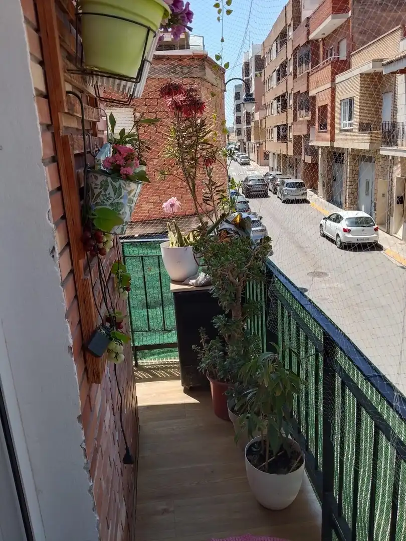 Balcony of Flat for sale in Massamagrell  with Air Conditioner, Parquet flooring and Balcony