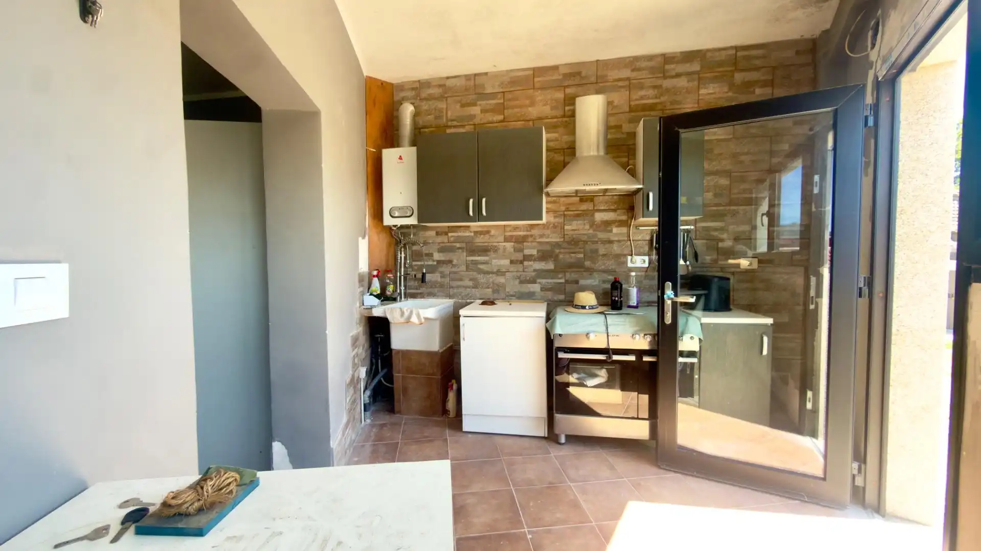 Kitchen of Houses for sale in Ribeira  with Heating, Private garden and Terrace