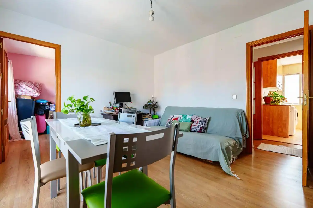 Living room of Flat for sale in Madrid  with Heating, Terrace and Balcony