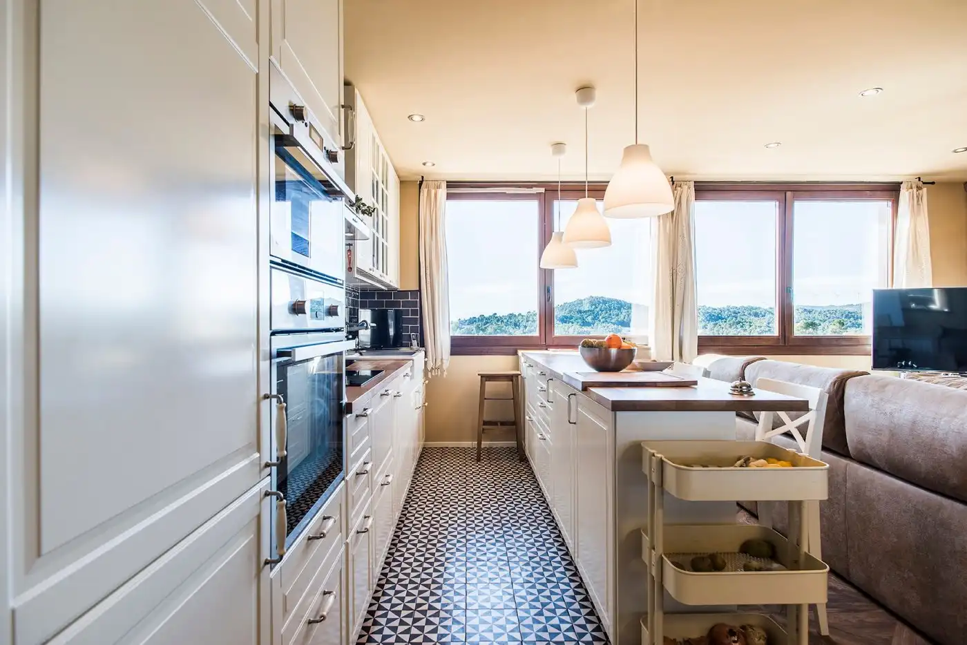 Cocina de Casa o chalet en venta en Castellfollit del Boix con Jardín privado y Terraza