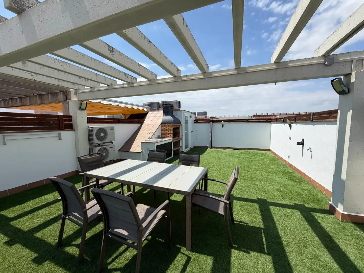Terraza de Ático en venta en Roses con Aire acondicionado, Parquet y Terraza