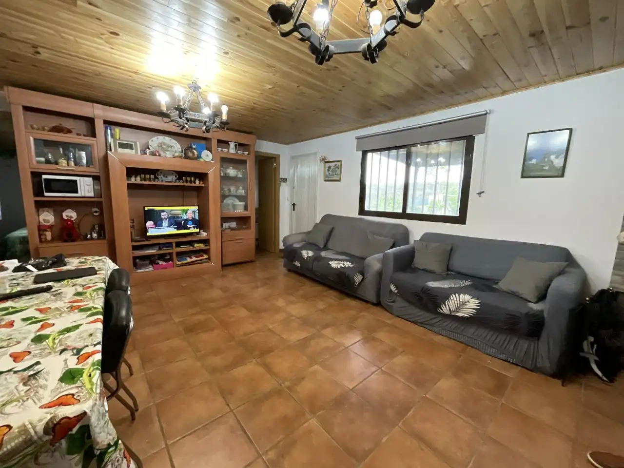 Sala de estar de Finca rústica en venta en Santo Domingo de la Calzada con Jardín privado
