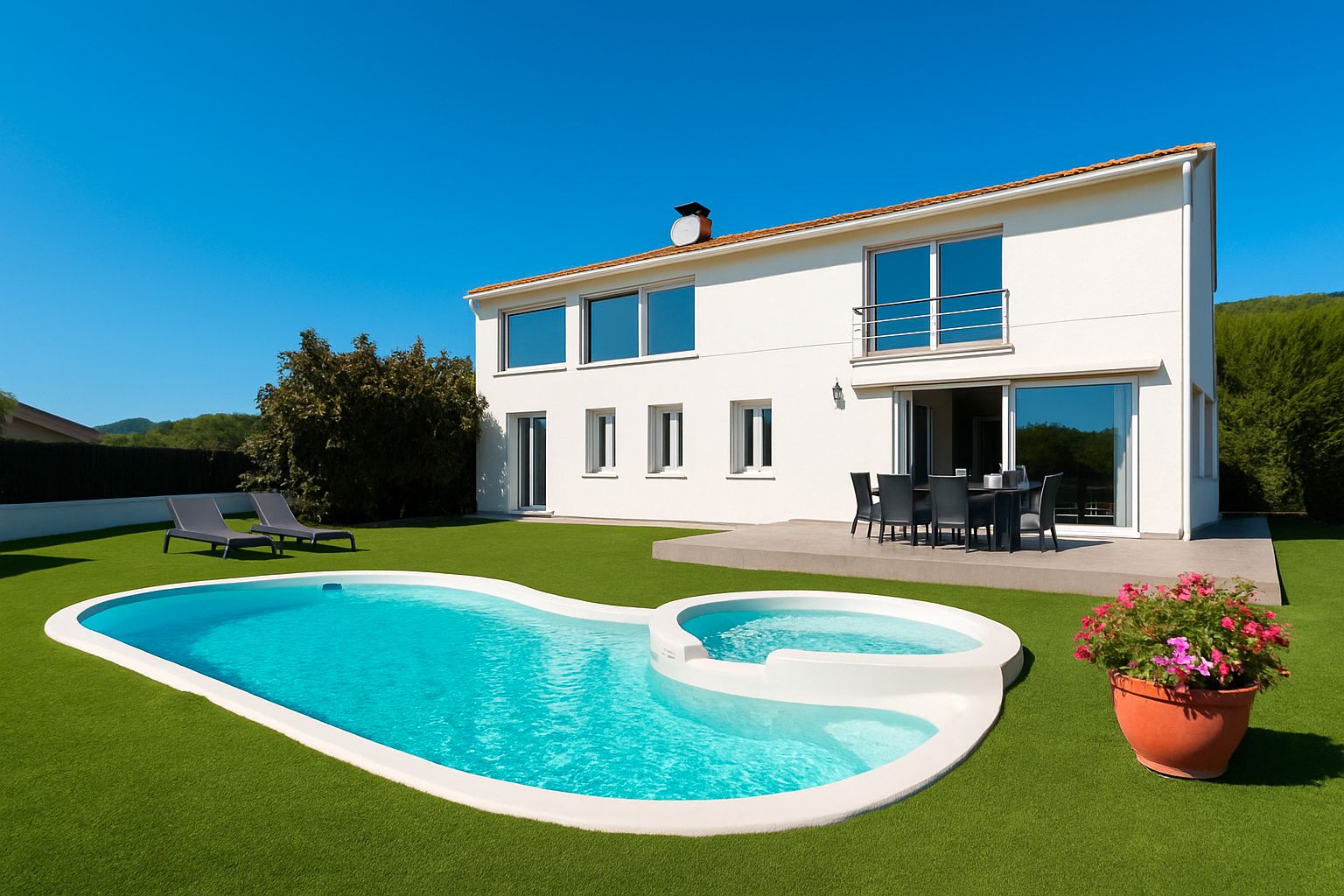 Piscina de Casa o xalet en venda en Santa Susanna amb Calefacció, Jardí privat i Piscina
