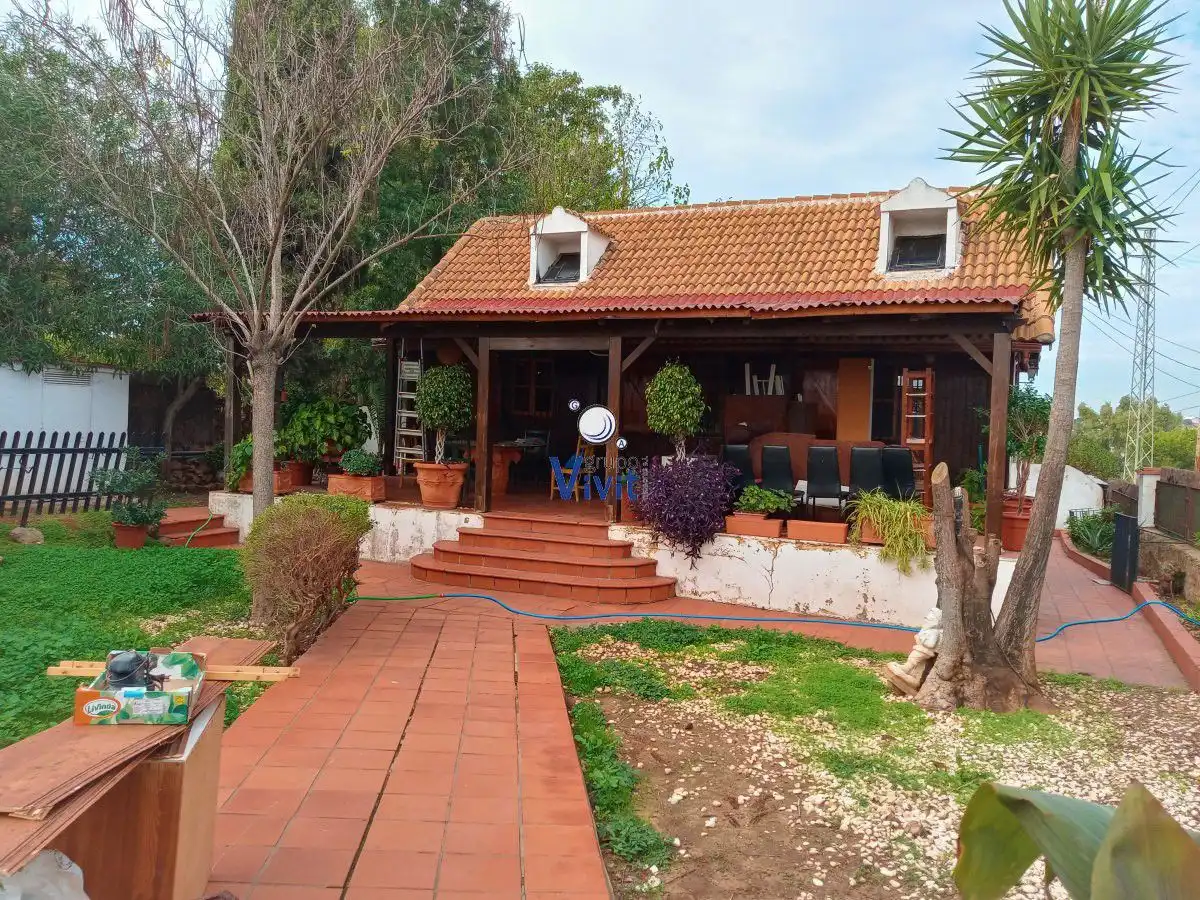 Jardín de Casa o chalet en venta en Alcalá de Guadaira con Aire acondicionado, Jardín privado y Piscina
