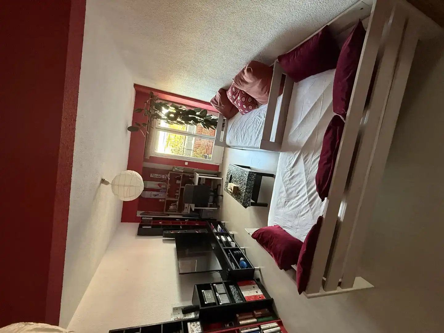 Living room of Flat for share in Madrid  with Furnished