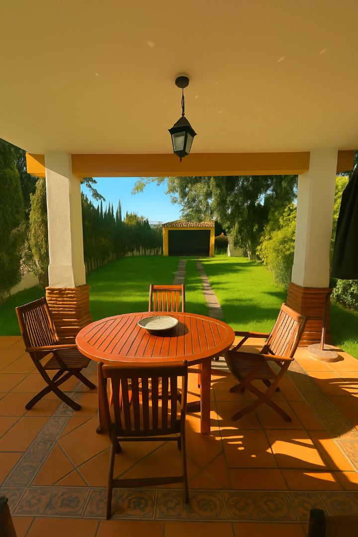 Garden of Country house to rent in Málaga Capital  with Private garden, Furnished and Oven
