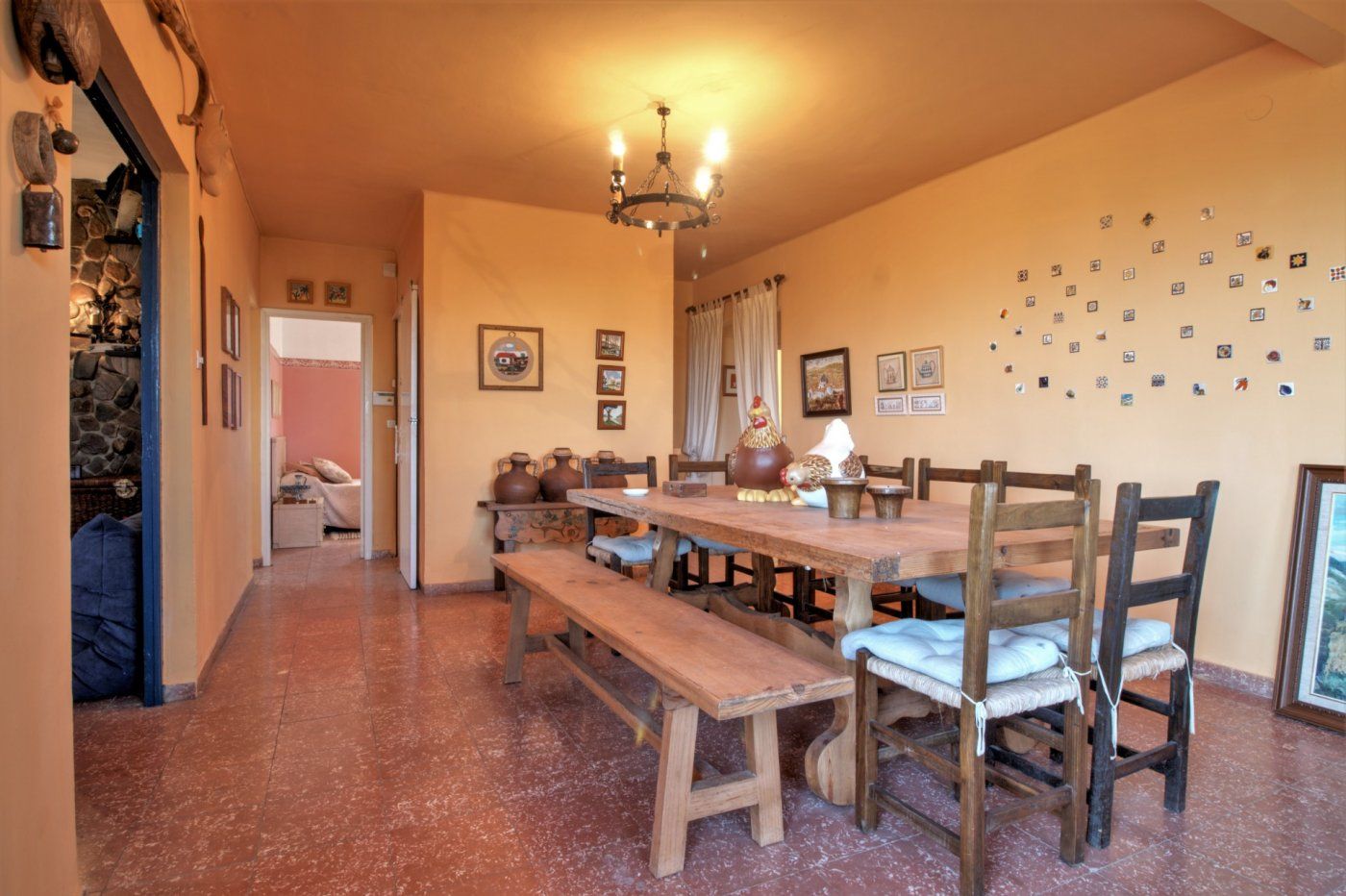 Dining room of Country house for sale in Castellón de la Plana / Castelló de la Plana  with Private garden, Terrace and Storage room