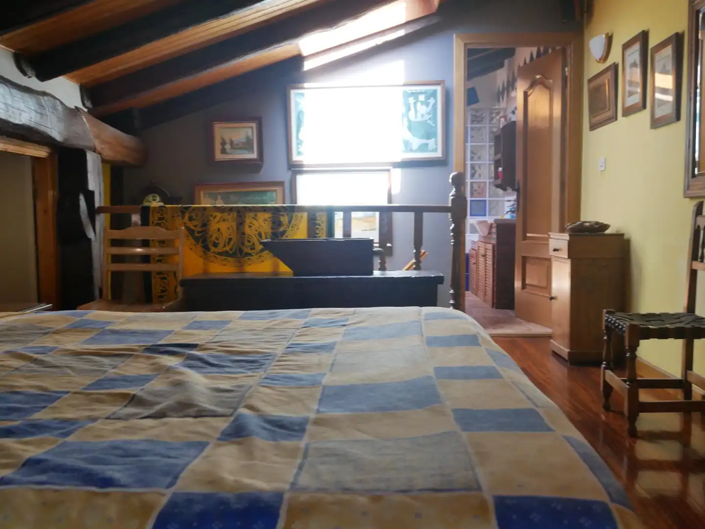 Dormitori de Casa adosada en venda en Arrankudiaga / Zollo amb Calefacció i Jardí privat