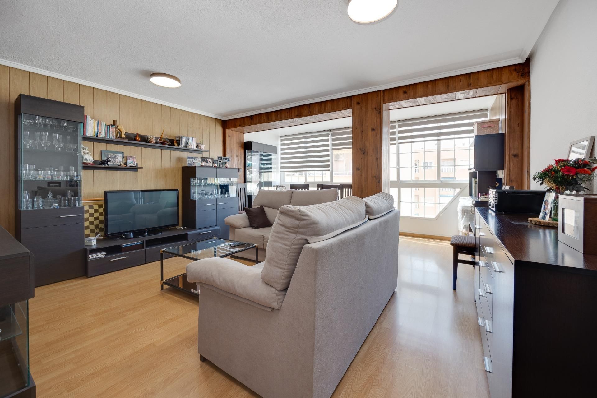 Living room of Apartment for sale in Torrevieja  with Air Conditioner, Terrace and Balcony