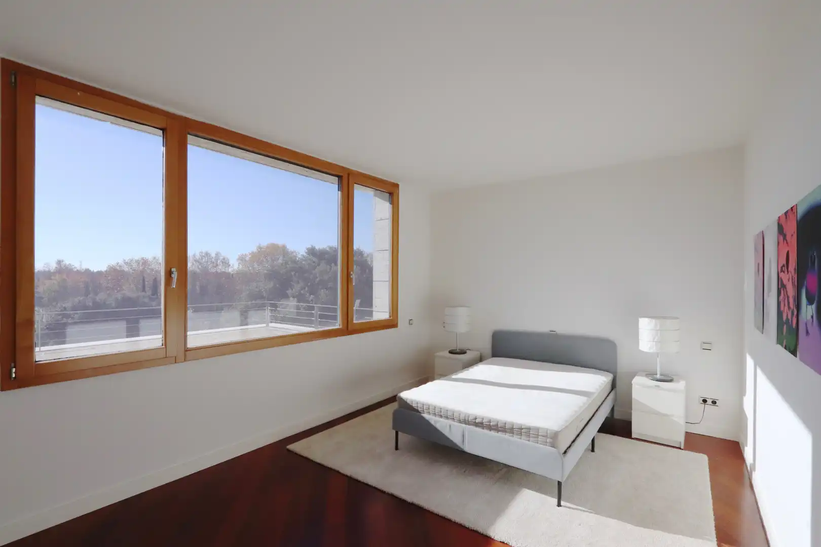 Bedroom of Houses for rent in Pozuelo de Alarcón  with Air Conditioner, Heating and Private garden