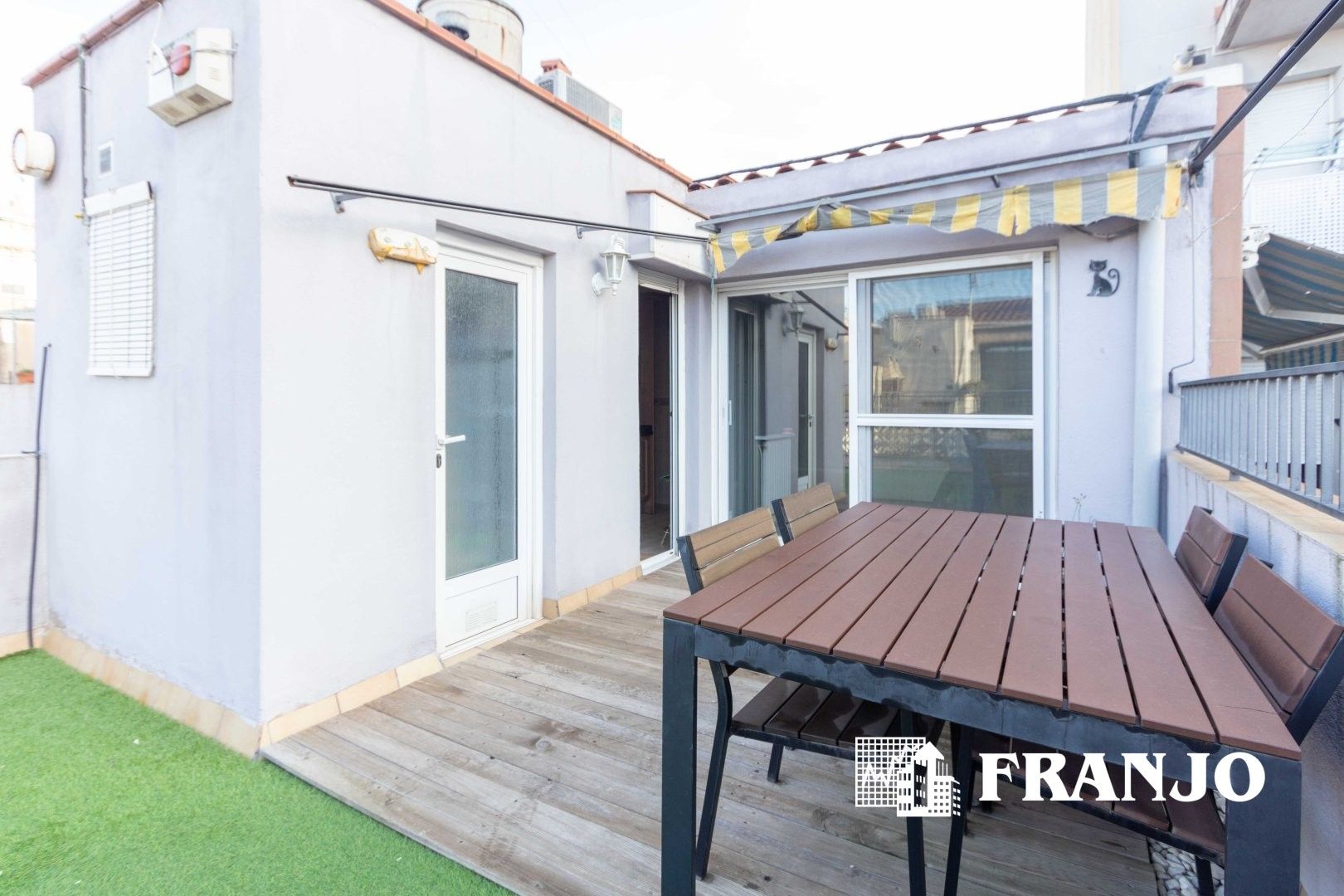 Terrace of Single-family semi-detached for sale in Sabadell  with Air Conditioner, Heating and Terrace
