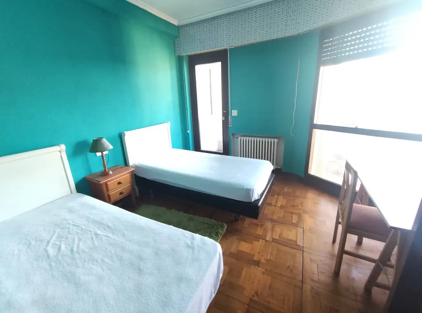 Bedroom of Flat for rent in Ourense Capital   with Heating, Furnished and Oven
