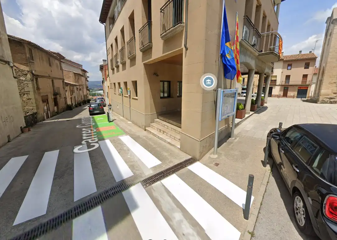 Vista exterior de Piso en venta en Santa Eugènia de Berga