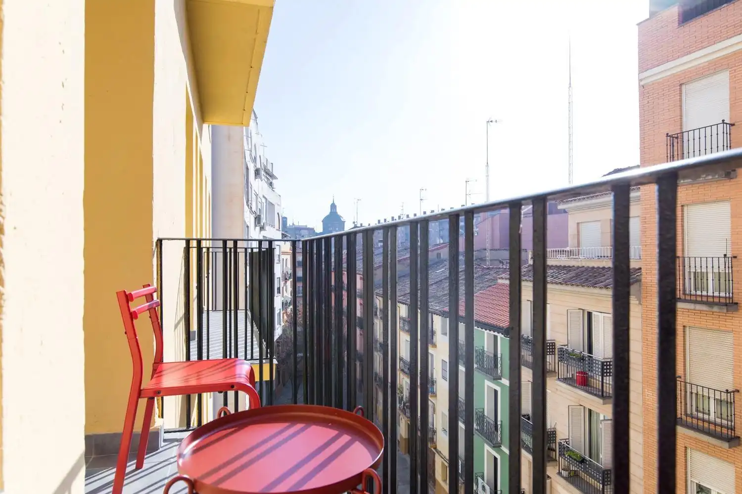 Balcony of Flat for rent in Zaragoza  with Air Conditioner, Heating and Balcony