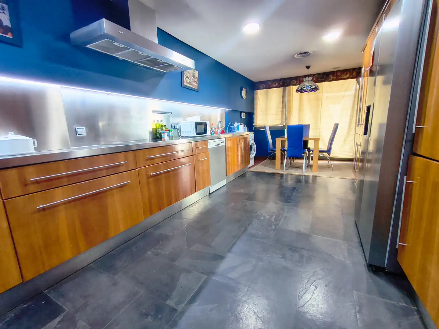 Cocina de Casa o chalet de alquiler en San Vicente del Raspeig / Sant Vicent del Raspeig con Aire acondicionado, Parquet y Amueblado