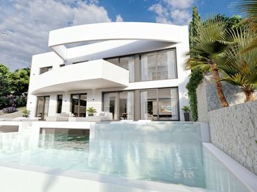 Detached house with pool for sale in Altea