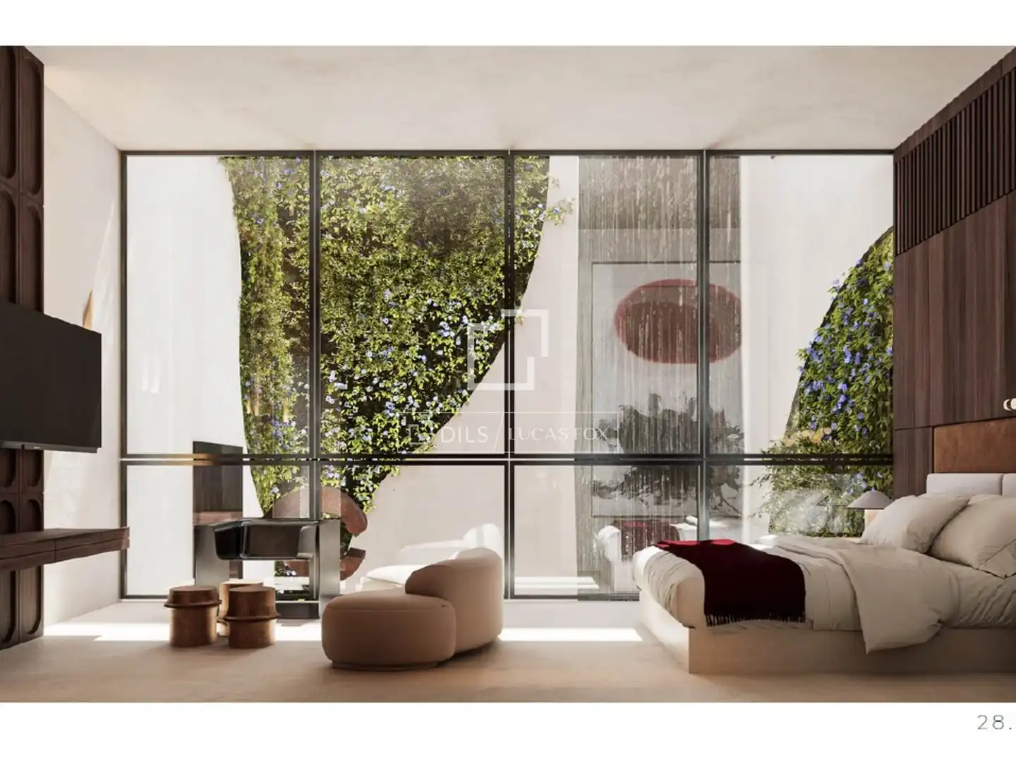 Wohnzimmer von Grundstücke zum Verkauf in Madrid