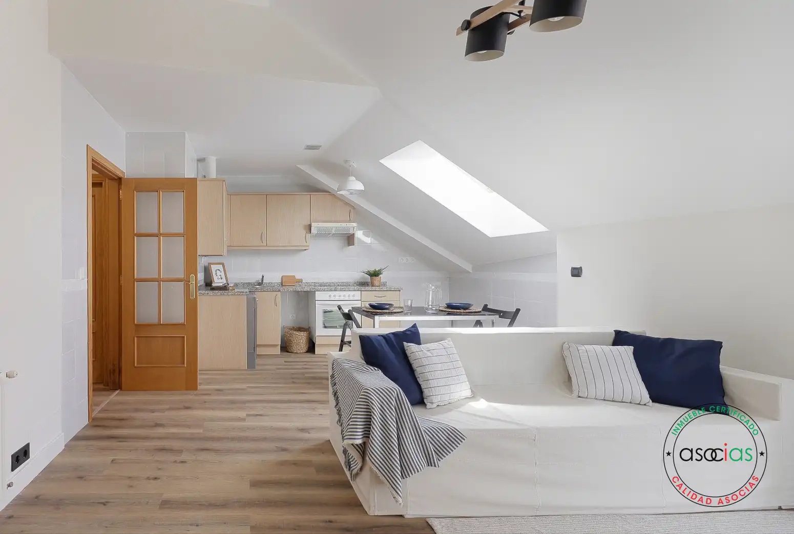 Sala de estar de Ático en venta en Gijón  con Calefacción, Terraza y Balcón