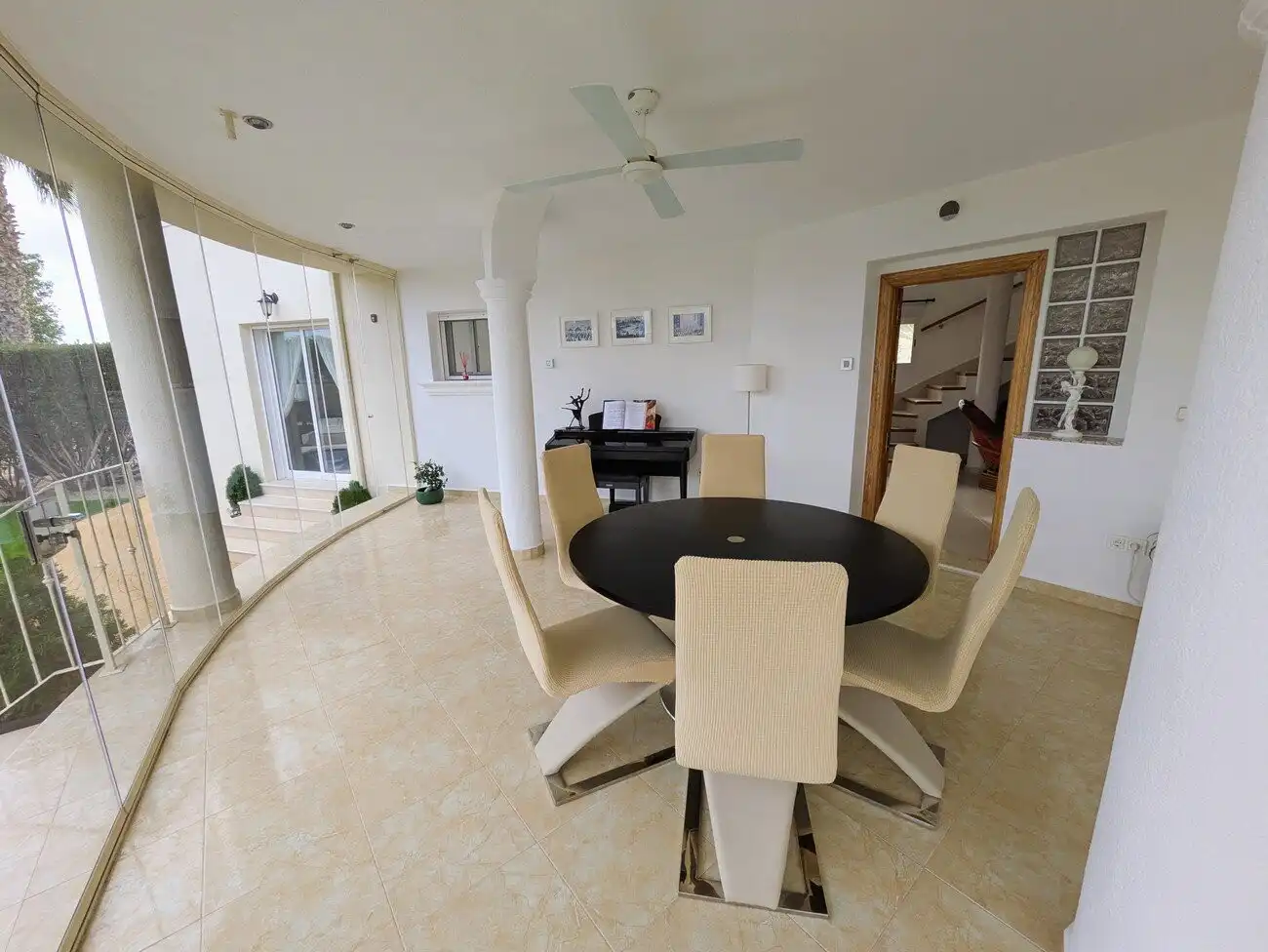 Dining room of Houses for sale in Campos del Río  with Heating, Private garden and Swimming Pool