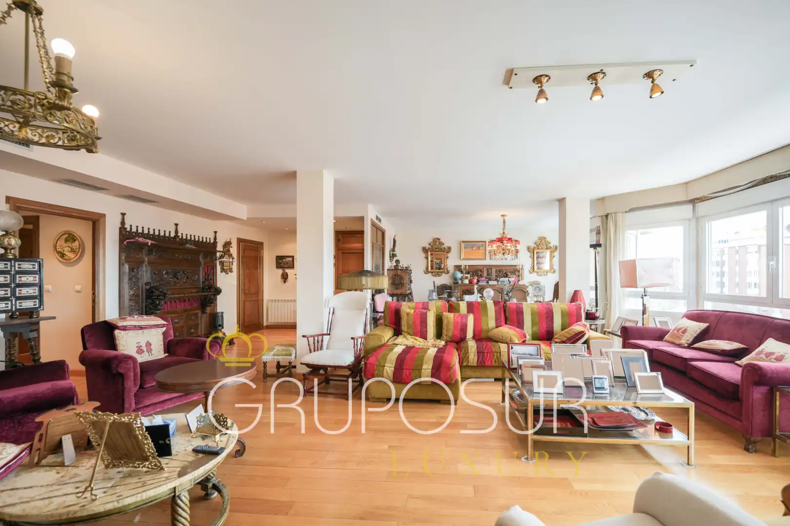 Wohnzimmer von Wohnung zum Verkauf in Valladolid mit Klimaanlage, Heizung und Parkett
