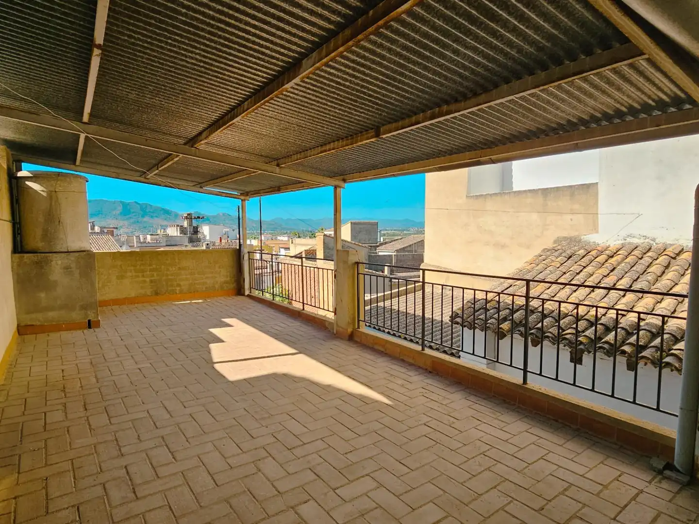 Terraza de Finca rústica en venta en La Llosa de Ranes con Aire acondicionado, Jardín privado y Terraza