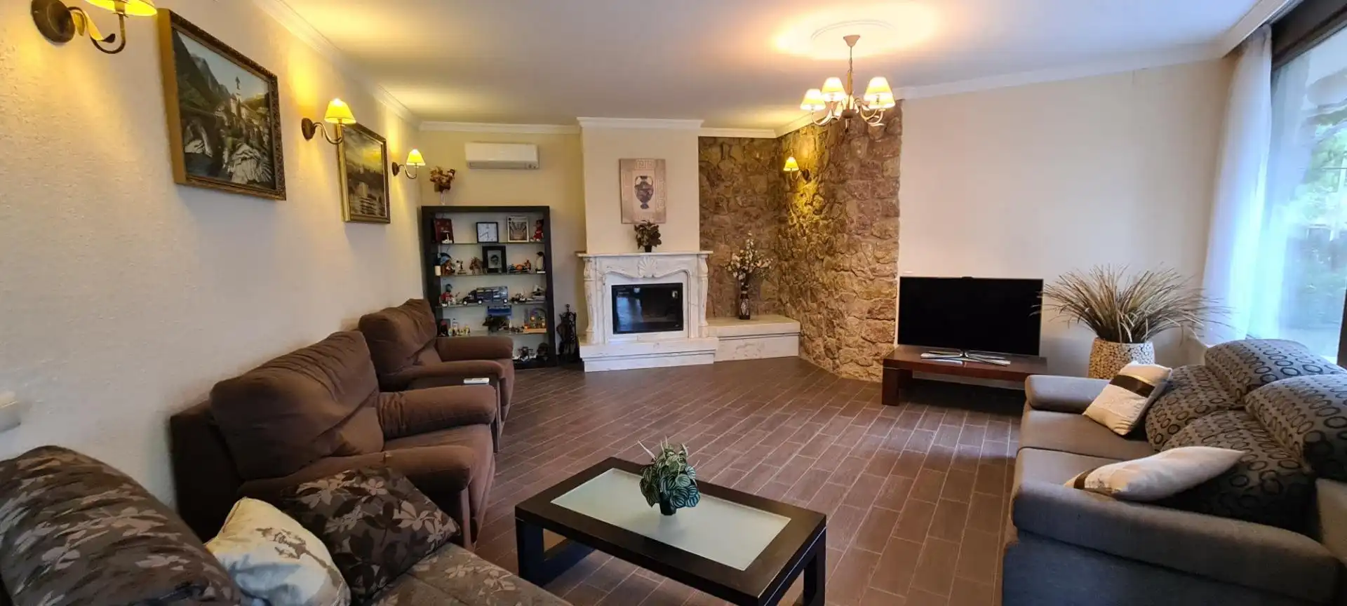 Sala d'estar de Casa o xalet en venda en L'Ametlla de Mar  amb Aire condicionat, Calefacció i Jardí privat