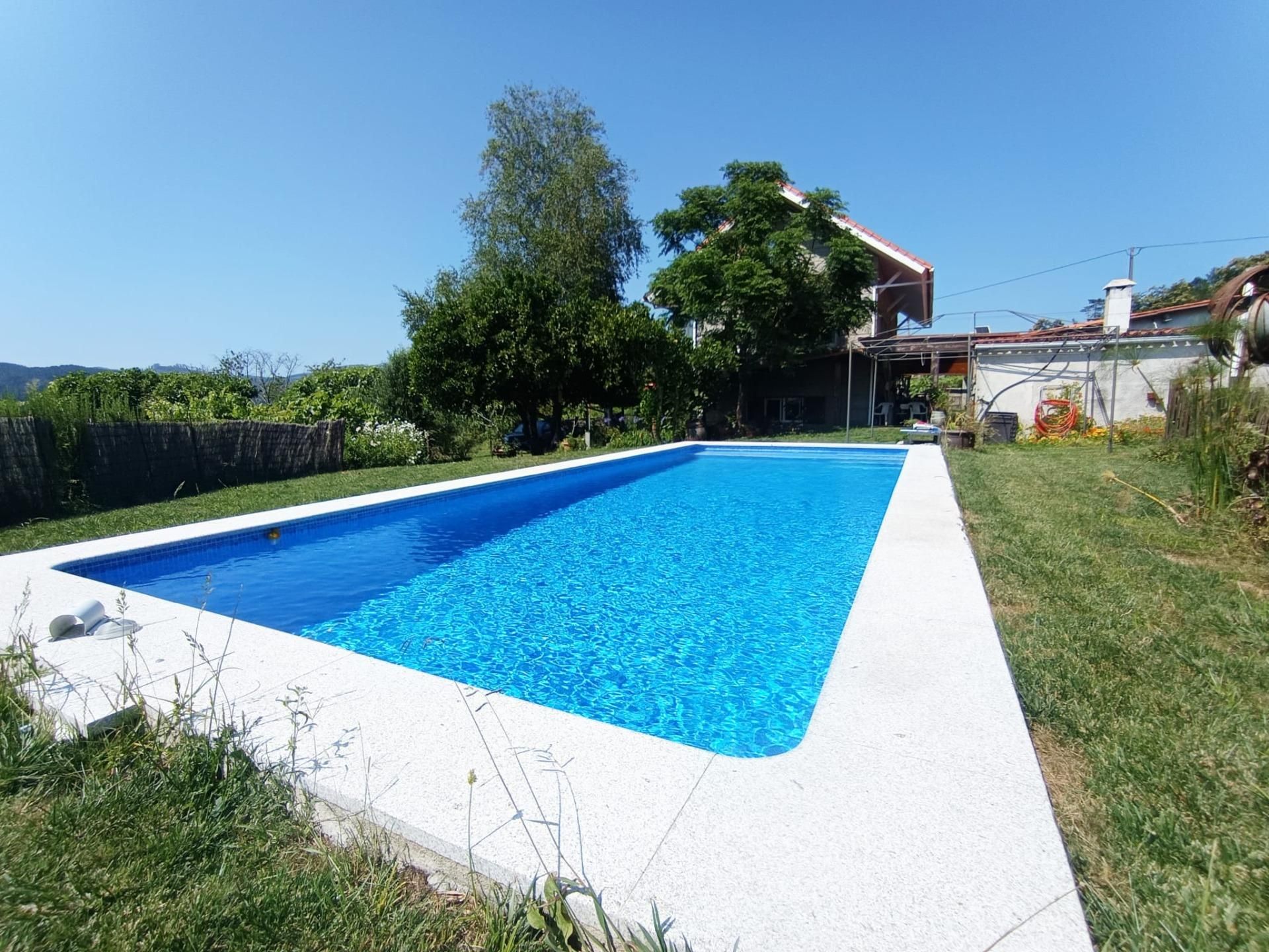 Piscina de Casa o xalet en venda en Portas amb Calefacció, Jardí privat i Terrassa