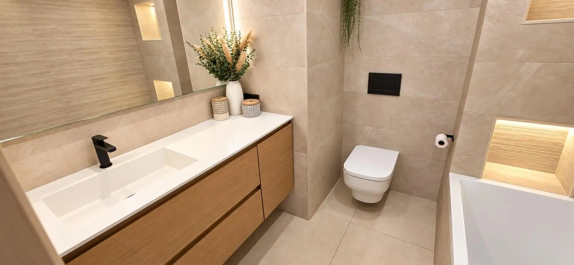 Badezimmer von Wohnung zum Verkauf in Cas Català - Illetes
