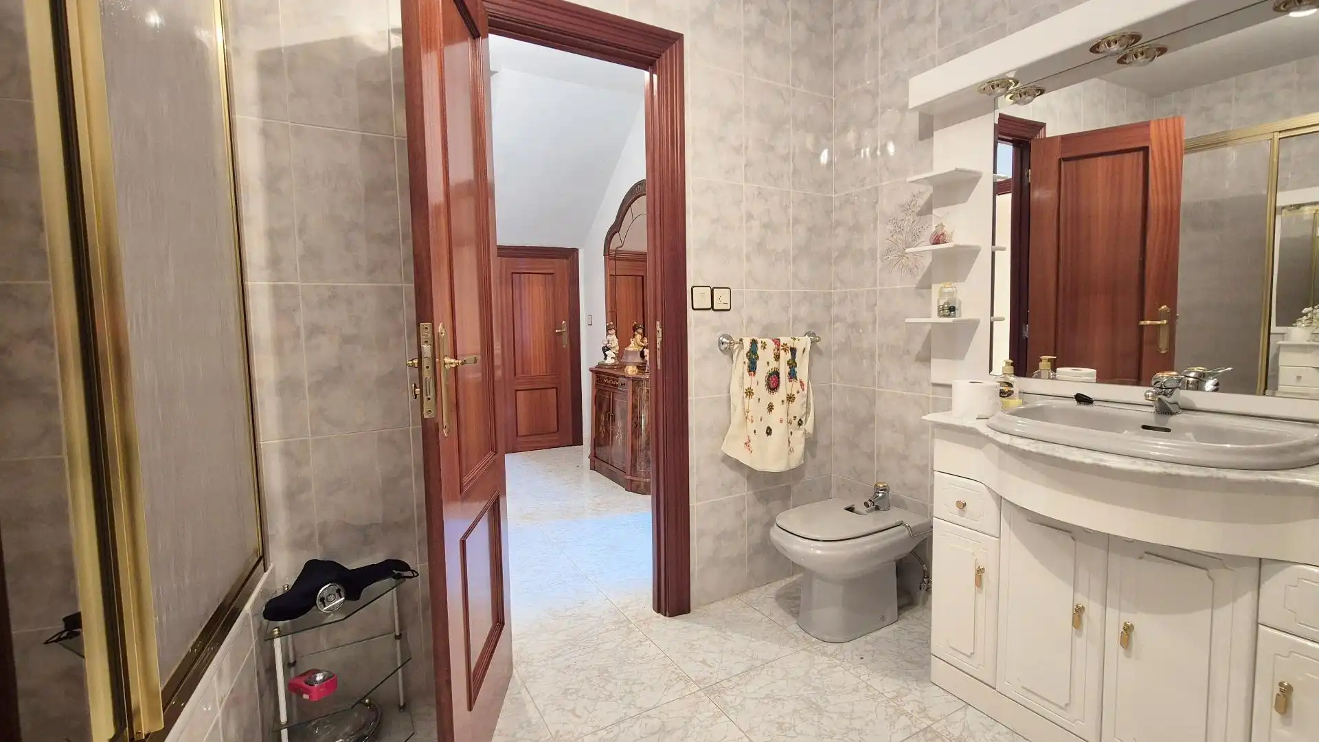 Baño de Casa o chalet en venta en San Esteban de la Sierra con Amueblado