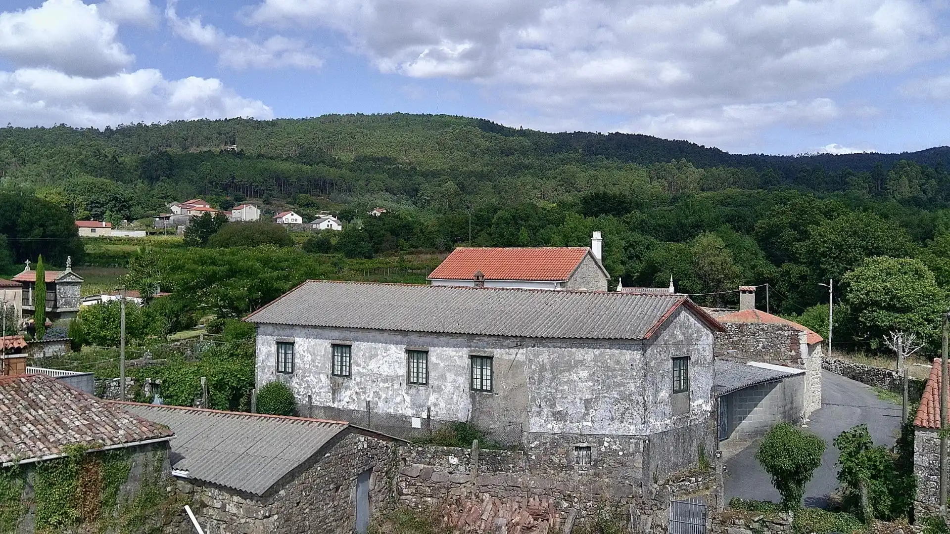 Vista exterior de Casa o chalet en venta en Catoira con Jardín privado y Trastero