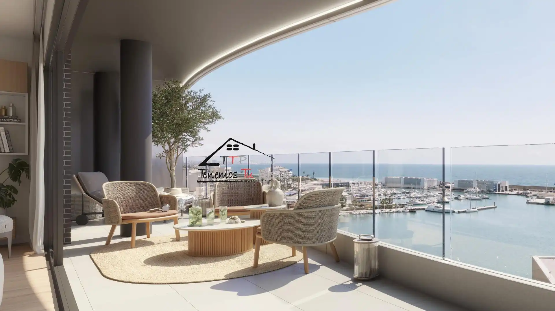 Terrace of Flat for sale in Benicarló  with Air Conditioner, Heating and Private garden