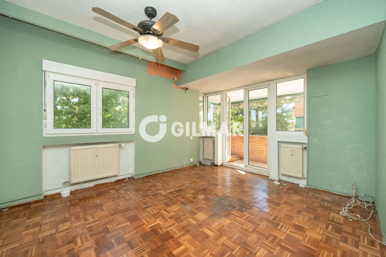 Schlafzimmer von Wohnung zum Verkauf in Madrid mit Heizung, Privatgarten und Abstellraum
